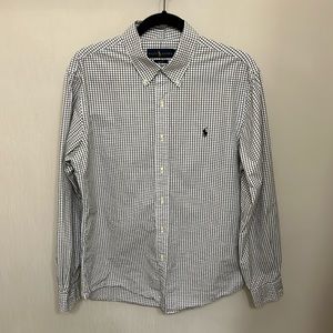 Ralph Lauren Black and White button down dress shirt